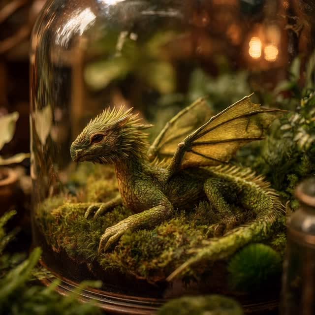 Terrarium dragon. 🐉🪴
#dragon #AIArt #AIArtist #AIArtists #AIGeneratedArt #AIGeneratedVideo #AIVideo #AIArtCommunity #AIArtistCommunity #midjourney #MidjourneyArt #MidjourneyGallery #MidjourneyArtwork
#midjourney7 #ThisIsNotReal #DragonArt #terrarium #FantasyArt